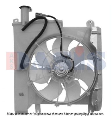 Вентилятор, охлаждение двигателя AKS DASIS 068056N для CITROËN C1