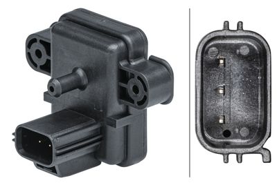 Czujnik, ciśnienie w kolektorze dolotowym HELLA 6PP 009 403-111