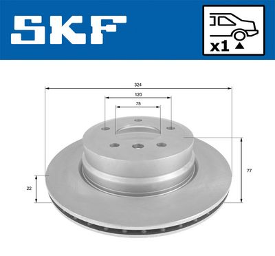 спирачен диск SKF