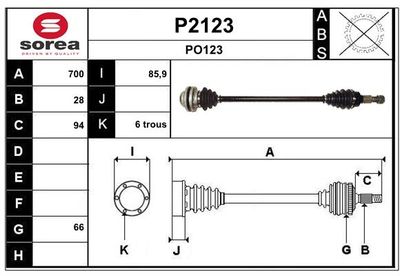 PLANETARA SNRA P2123