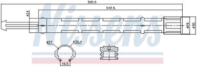 USCATOR AER CONDITIONAT NISSENS 95514 5