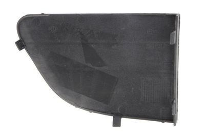 Voorbumper afdekking Voor Links (plastic, zilver, certificaat TÜV) past: FIAT PUNTO EVO 07.08-03.12