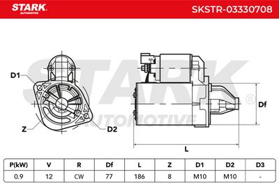 стартер STARK SKSTR-03330708