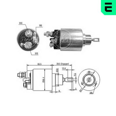 SOLENOID ELECTROMOTOR