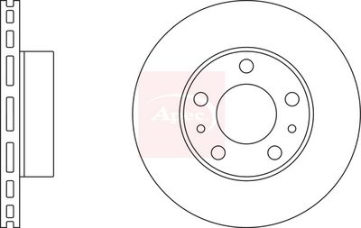 APEC Brake Disc DSK2479