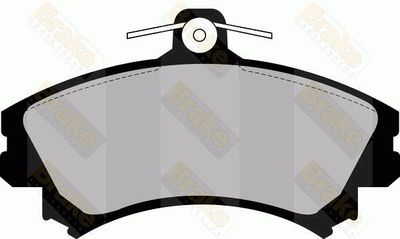 Комплект тормозных колодок, дисковый тормоз Brake ENGINEERING PA1132 для PROTON JUMBUCK