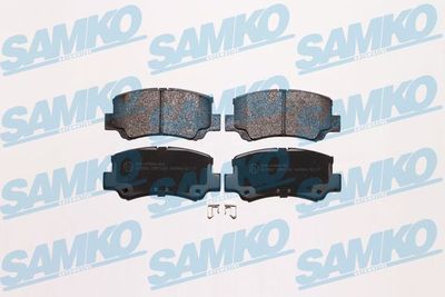 Комплект тормозных колодок, дисковый тормоз SAMKO 5SP1028 для CHERY KIMO