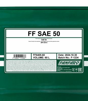 FANFARO SAE 50 60L