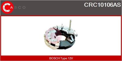 CASCO Gleichrichter, Generator Brand New HQ (CRC10106AS)