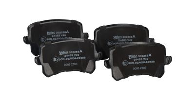 BREMSBELAGSATZ SCHEIBENBREMSE VALEO 302258A 25