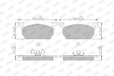 SET PLACUTE FRANA FRANA DISC