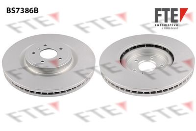 Тормозной диск FTE BS7386B для NISSAN 370Z