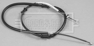 Тросик, cтояночный тормоз BORG & BECK BKB3029 для FIAT DOBLO