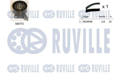 Комплект ремня ГРМ RUVILLE 550343 для DAIHATSU HIJET