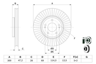 Brake Disc 0 986 479 595