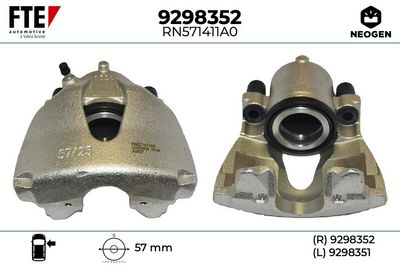 спирачен апарат FTE 9298352