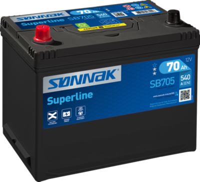 Стартерная аккумуляторная батарея SONNAK SB705 для MITSUBISHI STARION