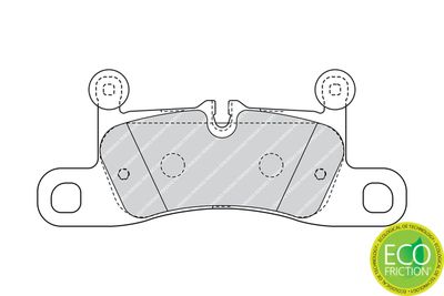 SET PLACUTE FRANA FRANA DISC FERODO FDB4424 1