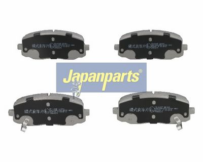 JAPANPARTS Stabdžių trinkelių rinkinys, diskinis stabdys