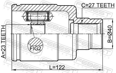 Joint Kit, drive shaft 0311-LX15RH