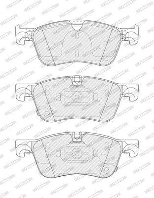 Remblokken set Voor , past: NISSAN QASHQAI III, TOWNSTAR, TOWNSTAR EVALIA, X-TRAIL IV 1.3/1.3H/1.5H 04.21-