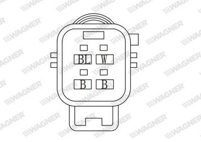 Lambda sonda WAGNER LBS00261