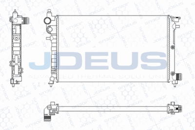 JDEUS M-0210261 Крышка радиатора  для PEUGEOT 106 (Пежо 106)