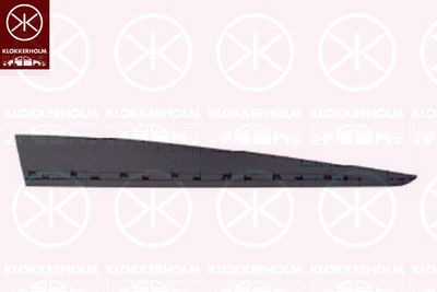 Ozdobná / ochranná lišta, dveře KLOKKERHOLM 60341414