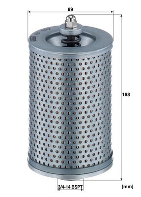 Hydraulisch filter (patroon) past: KUBOTA K 008-3