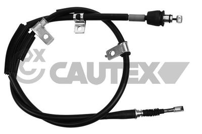 CAUTEX 761561 Трос ручного тормоза  для HYUNDAI COUPE (GK) 1.6 16V