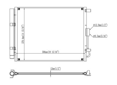 CONDENSATOR CLIMATIZARE WALKER WCD00022 6