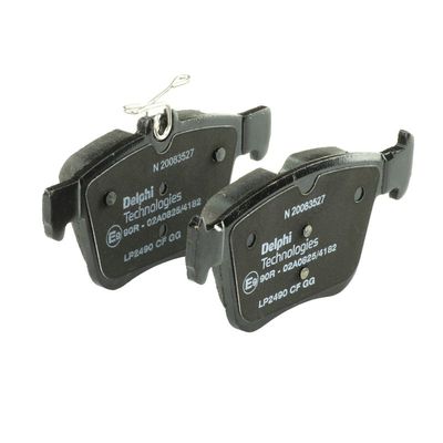 BREMSBELAGSATZ SCHEIBENBREMSE DELPHI LP2490 34