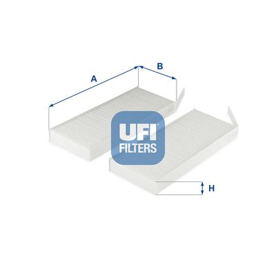 Фильтр, воздух во внутренном пространстве UFI 53.311.00 для RENAULT LATITUDE