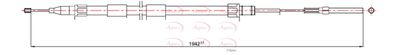 APEC Cable Pull, parking brake CAB1210