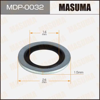 Уплотнительное кольцо, резьбовая пробка маслосливн. отверст. MASUMA MDP-0032 для RENAULT KAPTUR