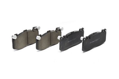 Remblokken set Voor (met balansgewichten), past: BMW X5 (F15, F85), X6 (F16, F86) 4.4 12.14-07.19