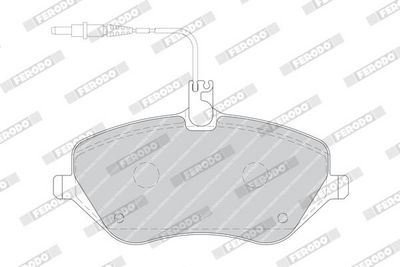 BREMSBELAGSATZ SCHEIBENBREMSE FERODO FDB1726 1