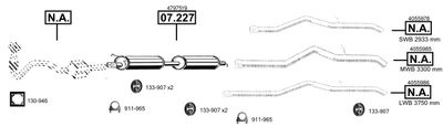 Изпускателна система ASMET FO075170