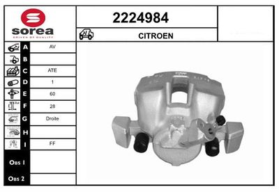 BREMSSATTEL EAI 2224983