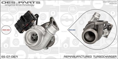 Turbo, Plniace dúchadlo OES PARTS ES-07-0671