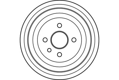 BREMSTROMMEL TRW DB4003 1