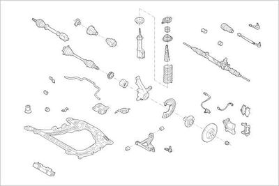 RADAUFHäNGUNG DELPHI OERENA000004798F