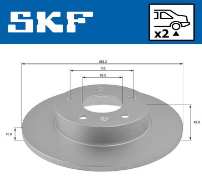 Brake Disc VKBD 90115 S2