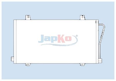 кондензатор, климатизация JAPKO CND093051