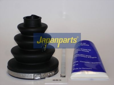 JAPANPARTS Gofruotoji membrana, kardaninis velenas