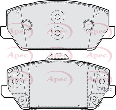 Brake Pad Set APEC PAD2270