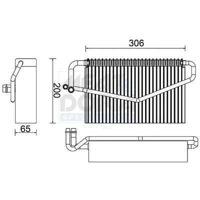 EVAPORATOR AER CONDITIONAT MEAT & DORIA 997094