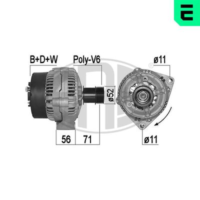 GENERATOR / ALTERNATOR ERA 209559A