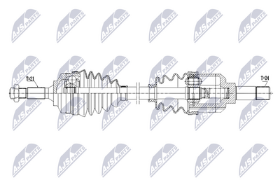 полуоска NTY NPW-CT-197