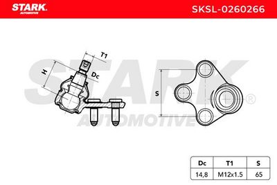 Шарнири STARK SKSL-0260266